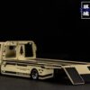 MICROTURBO 1/64 TBC聯名 全落地平板改裝拖車