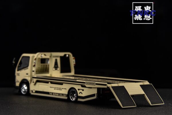 MICROTURBO 1/64 TBC聯名 全落地平板改裝拖車