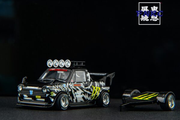 《車友代標》Liberty 1/64 原創 魔爪可愛小拖車