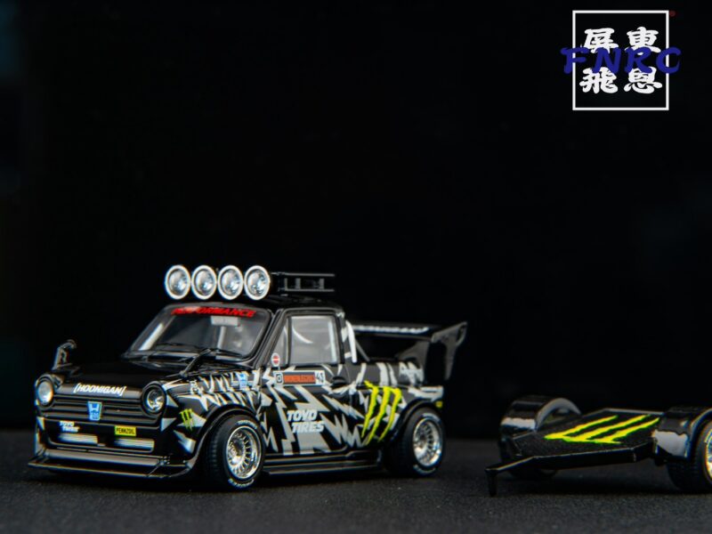 《車友代標》Liberty 1/64 原創 魔爪可愛小拖車