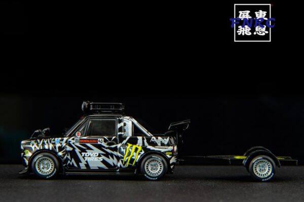 《車友代標》Liberty 1/64 原創 魔爪可愛小拖車