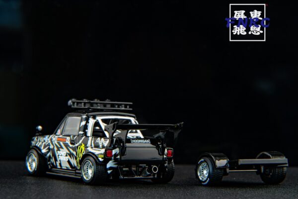 《車友代標》Liberty 1/64 原創 魔爪可愛小拖車