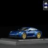 《車友代標》 MINICHAMP 亞洲限定 1/64 保時捷 GT3 Touring 藍色