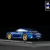 《車友代標》 MINICHAMP 亞洲限定 1/64 保時捷 GT3 Touring 藍色