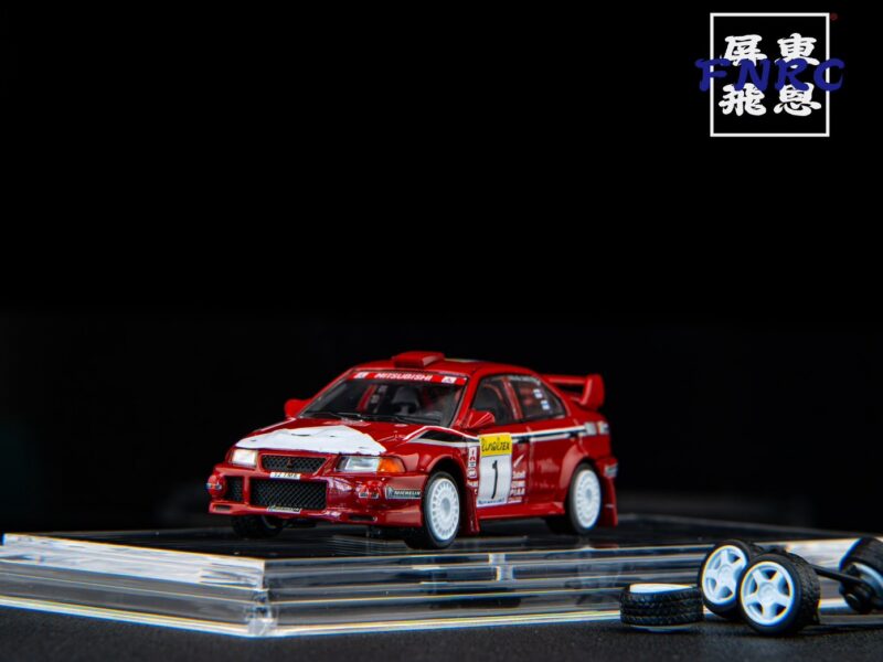 《車友代標》 BMC 1/64 三菱 Lancer EVO 4代 附小配件 《車友代標》 BMC 1/64 三菱 Lancer EVO 4代 附小配件