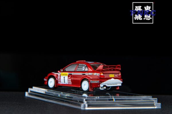《車友代標》 BMC 1/64 三菱 Lancer EVO 4代 附小配件