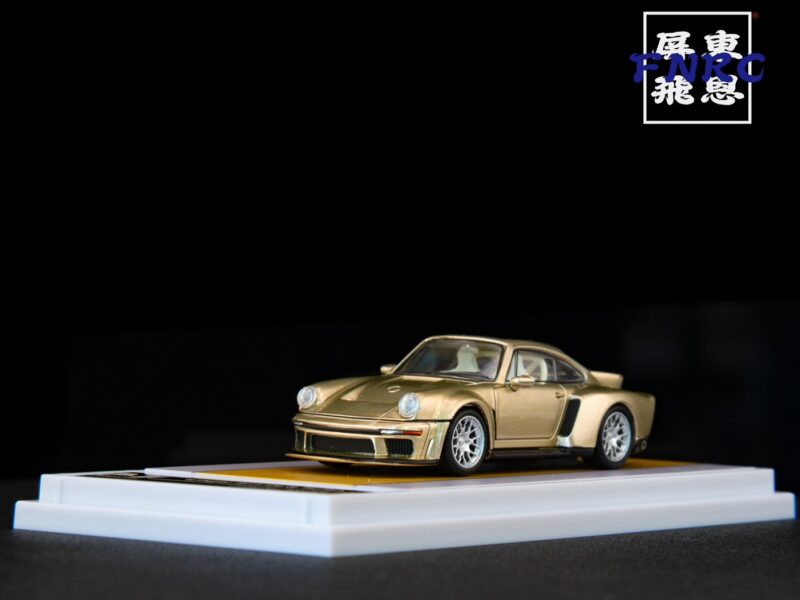 《車友代標》 FY 1/64 保時捷 Singer 911 DLS Turbo Road 香檳金 《車友代標》 FY 1/64 保時捷 Singer 911 DLS Turbo Road 香檳金