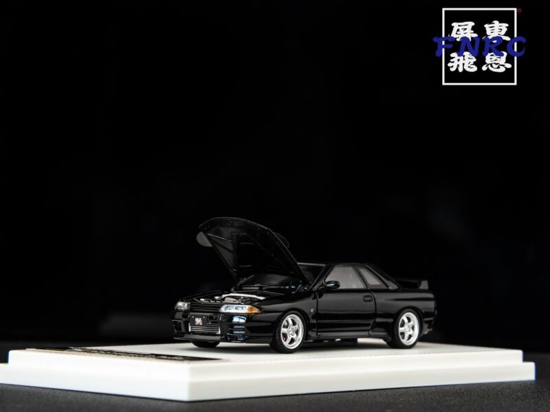 《車友代標》 FH 1/64 Nissan GTR R32 原廠黑 引擎蓋可開 《車友代標》 FH 1/64 Nissan GTR R32 原廠黑 引擎蓋可開