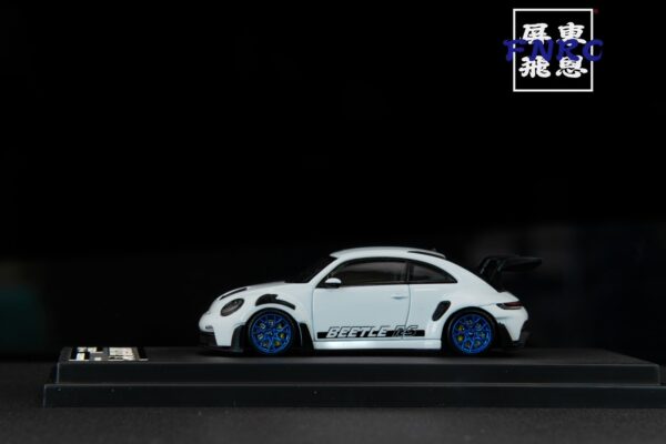 《車友代標》 TIMEMICRO 1/64 金龜車RS 白藍