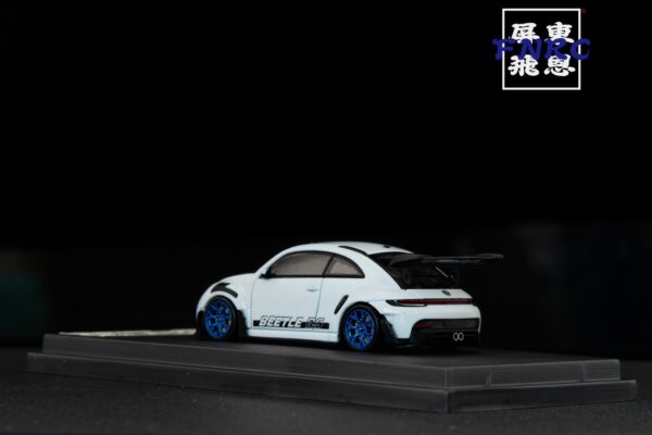 《車友代標》 TIMEMICRO 1/64 金龜車RS 白藍