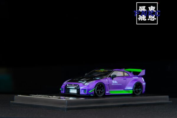《車友代標》 MC 1/64 Nissan LBWK GTR R35福音戰士塗裝