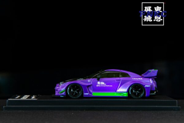 《車友代標》 MC 1/64 Nissan LBWK GTR R35福音戰士塗裝