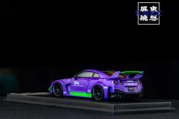 《車友代標》 MC 1/64 Nissan LBWK GTR R35福音戰士塗裝