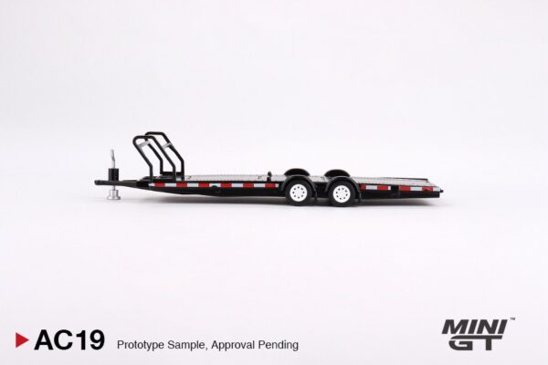 《車友代標》 MINI GT AC19 Car Hauler Trailer Black