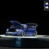 《車友代標》 PGM 1/64 保時捷 RWB 930 豪華版 紫色 全可開