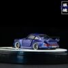 《車友代標》 PGM 1/64 保時捷 RWB 930 豪華版 紫色 全可開
